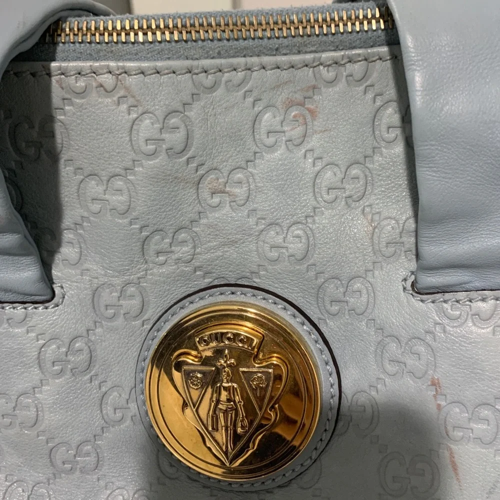 Gucci Limited edition Blue/Grey ladies bag - Picture 4 of 16